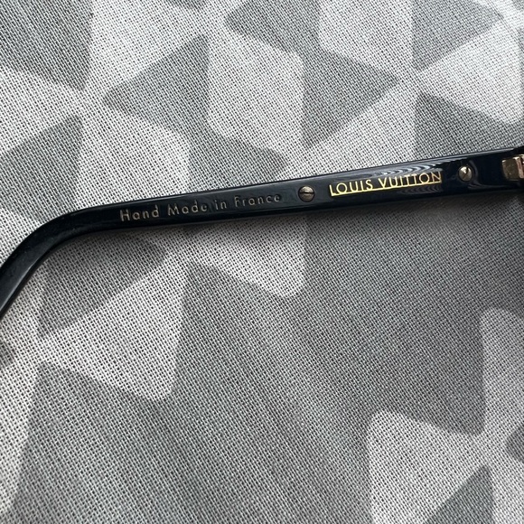 Louis Vuitton Accessories Black and Gold color sunglasses worn about 3 times. - Picture 3 of 4